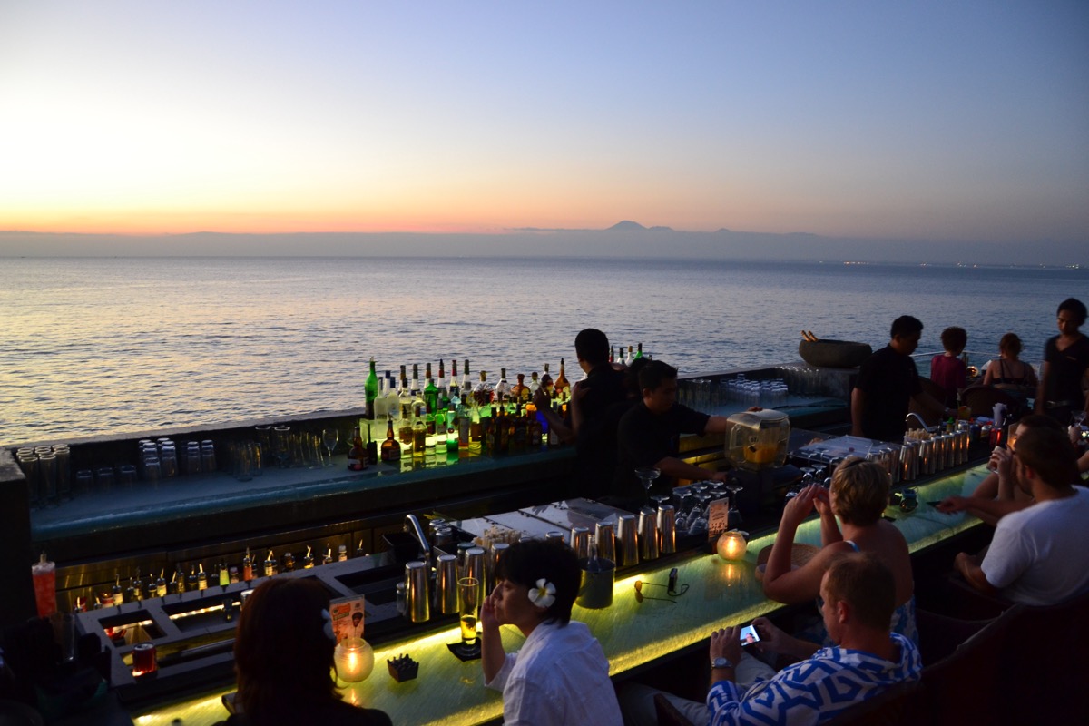 아야나 리조트 Rock Bar 전경